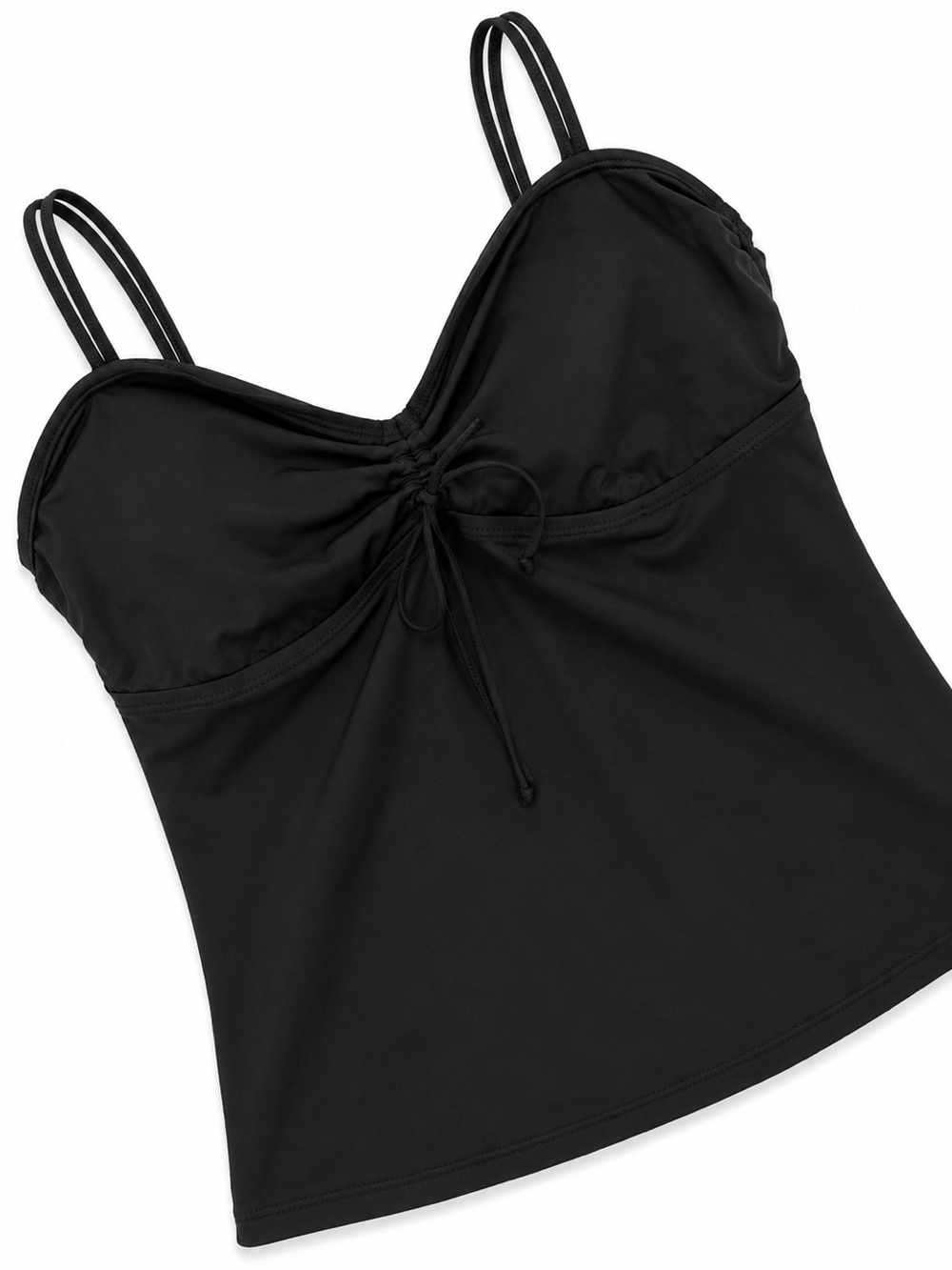 Talbot’s Black Tankini Swimsuit Top size 16